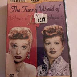 Lucille Ball Two Volume Comedy DVDs Unopened