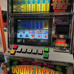 Sigma Video Poker Slot Machine with Bill Validator. 25cent