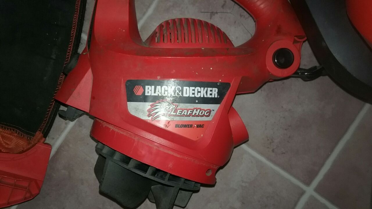 Black & Decker LeafHog Blower Vac
