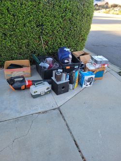 ***FREE, lots of usable stuff, many new in box, FREE**