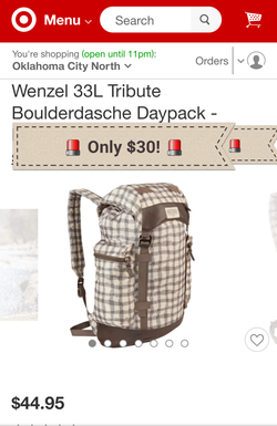 Wenzel Backpack