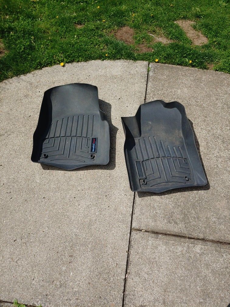 Weather Tech Front Floor Aligners For 2015 Jeep Grand Cherokee