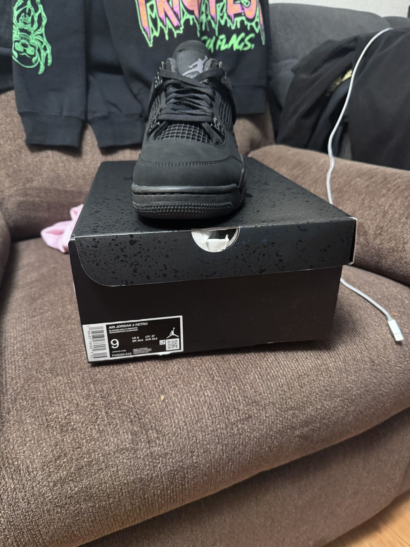 Jordan 4 Retro Black Cat 