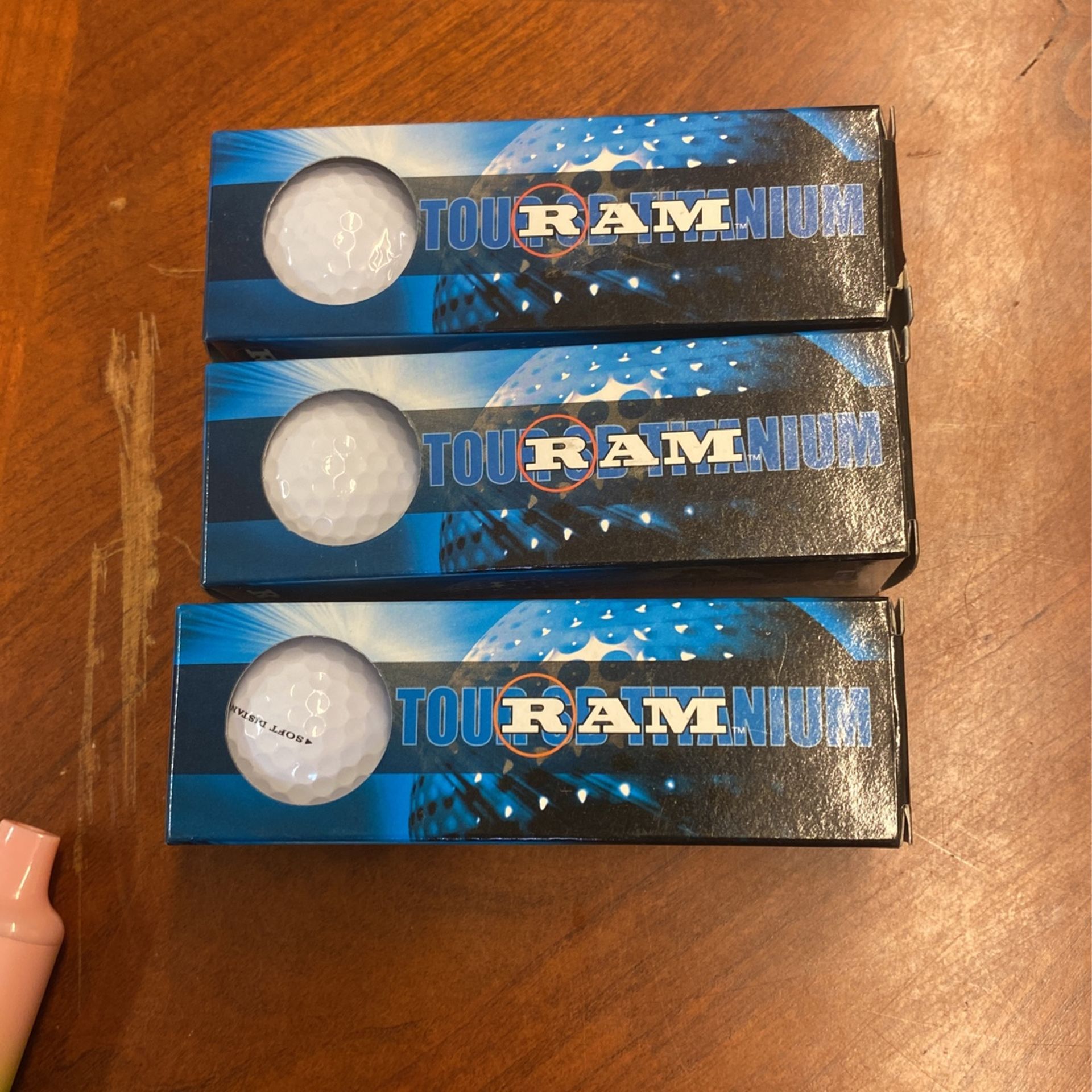 RAM Tour SD titanium golf balls