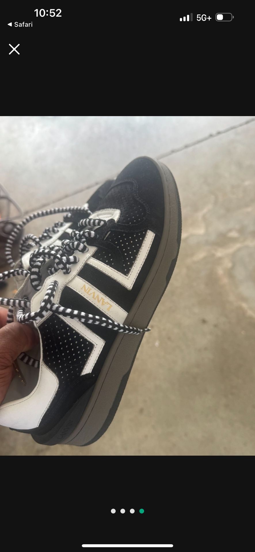 Mens Size 10.5 Lanvin