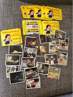Walt Disney 1980’s Snow White Sticker Packets