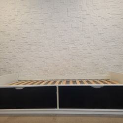 Ikea Kid Twin Bed With Storage