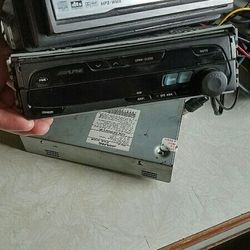Alpine dvd player and monitor...