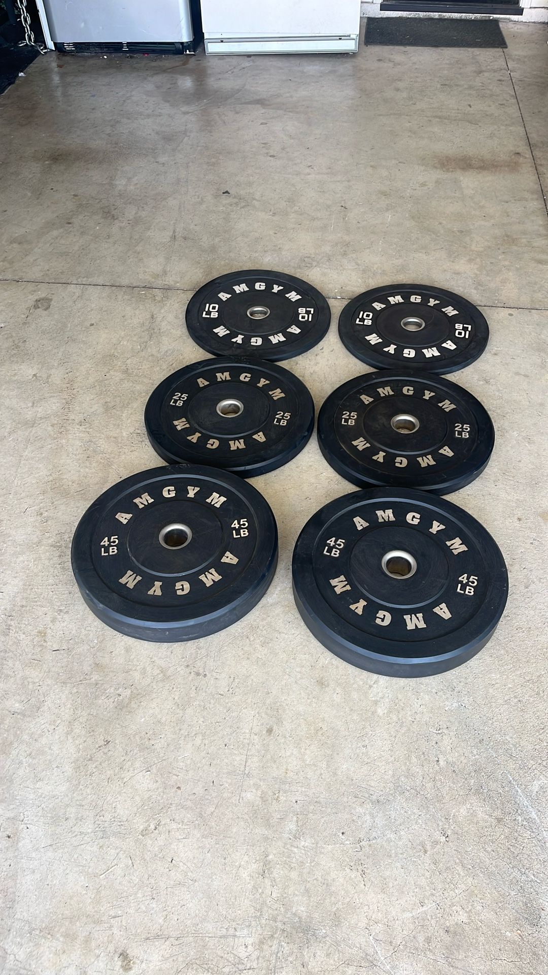 Olympic Bumper Plate Set