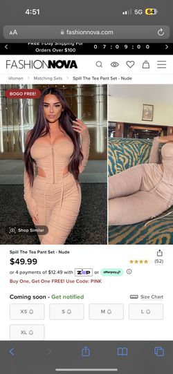 Fashion Nova Pant Set