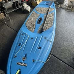 Lifetime Stand-Up Paddleboard (SUP) w/ Paddle – 230 lb Capacity