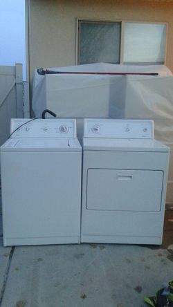 Kenmore Washer And dryer