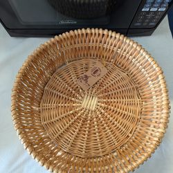 New Natural Wicker Bread Basket