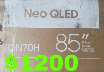 SAMSUNG 85” QN70HAF 4K SMART TV — 2026 MODEL — NEW OPEN BOX