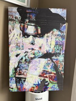 Lady Gaga Graffiti Type Art canvas print