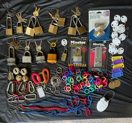 LOCKS/KEYS & Key Accessories - See Description