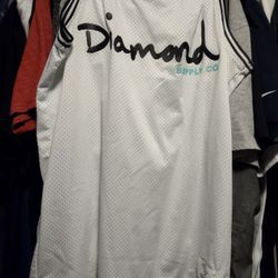 Diamond Supply Jersey Medium 