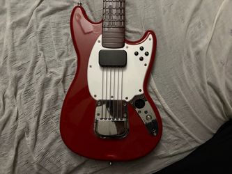 Xbox 360 Rock Band 3 Fender Mustang Wireless Pro Guitar TESTED midi guitar