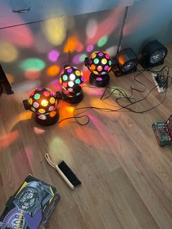 Disco Balls and Strobe lights