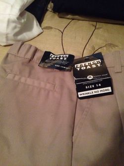 Boys size 14 khaki