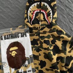 Bathing Ape Shark Hoodie 