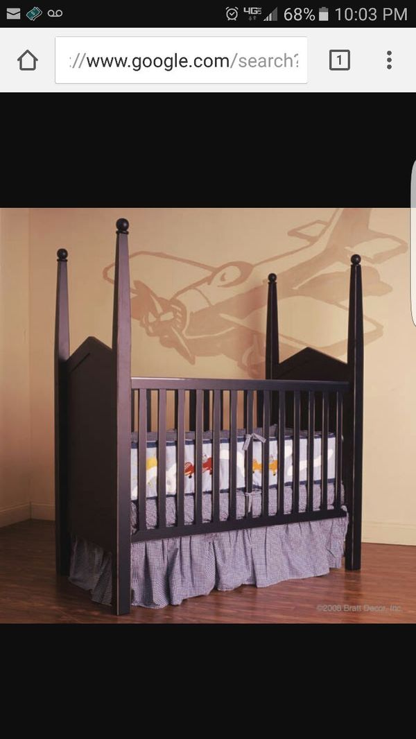 Bratt Decor Heritage Baby Crib Blue Classic For Sale In Los