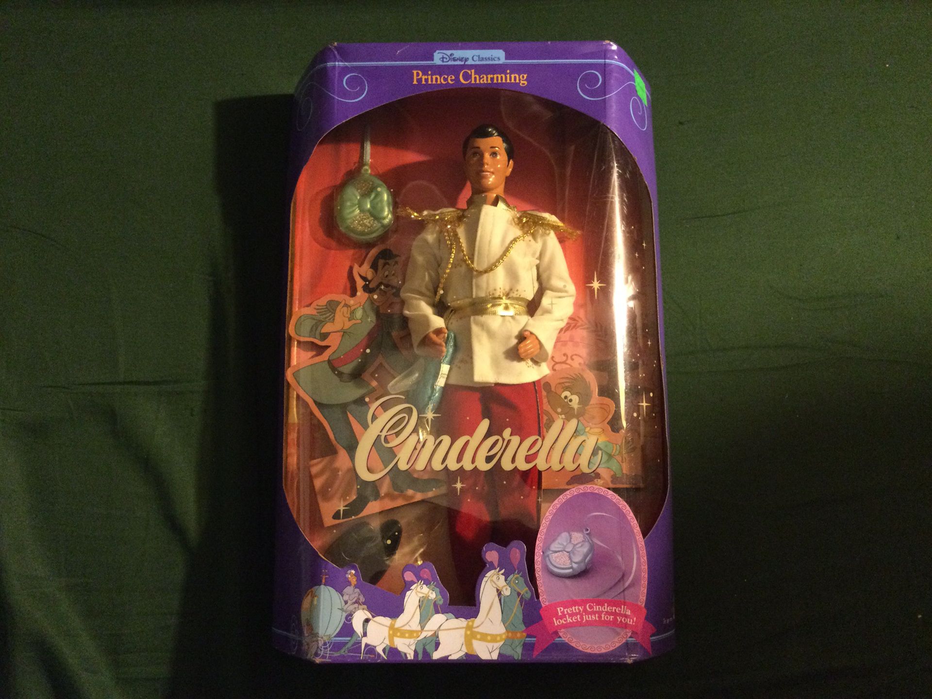 Disney Classics Cinderella Prince Charming Doll 1991  Barbie