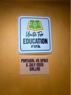 World Cup Patches & Match Detail Portugal