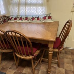 Dining Room Table And Chairs