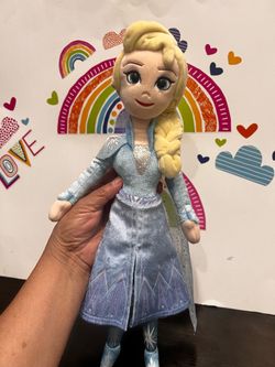 DISNEY FROZEN ELSA CLOTH DOLL - 17 INCH