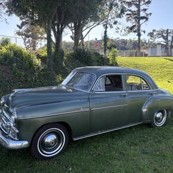 1950 Chevy styling deluxe