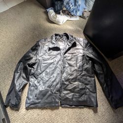 Fux Leather Jacket 