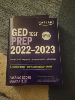 Kaplan GED Test Prep 2022-2023 Book