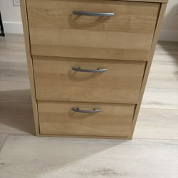 3 Drawer Storage Cabinet