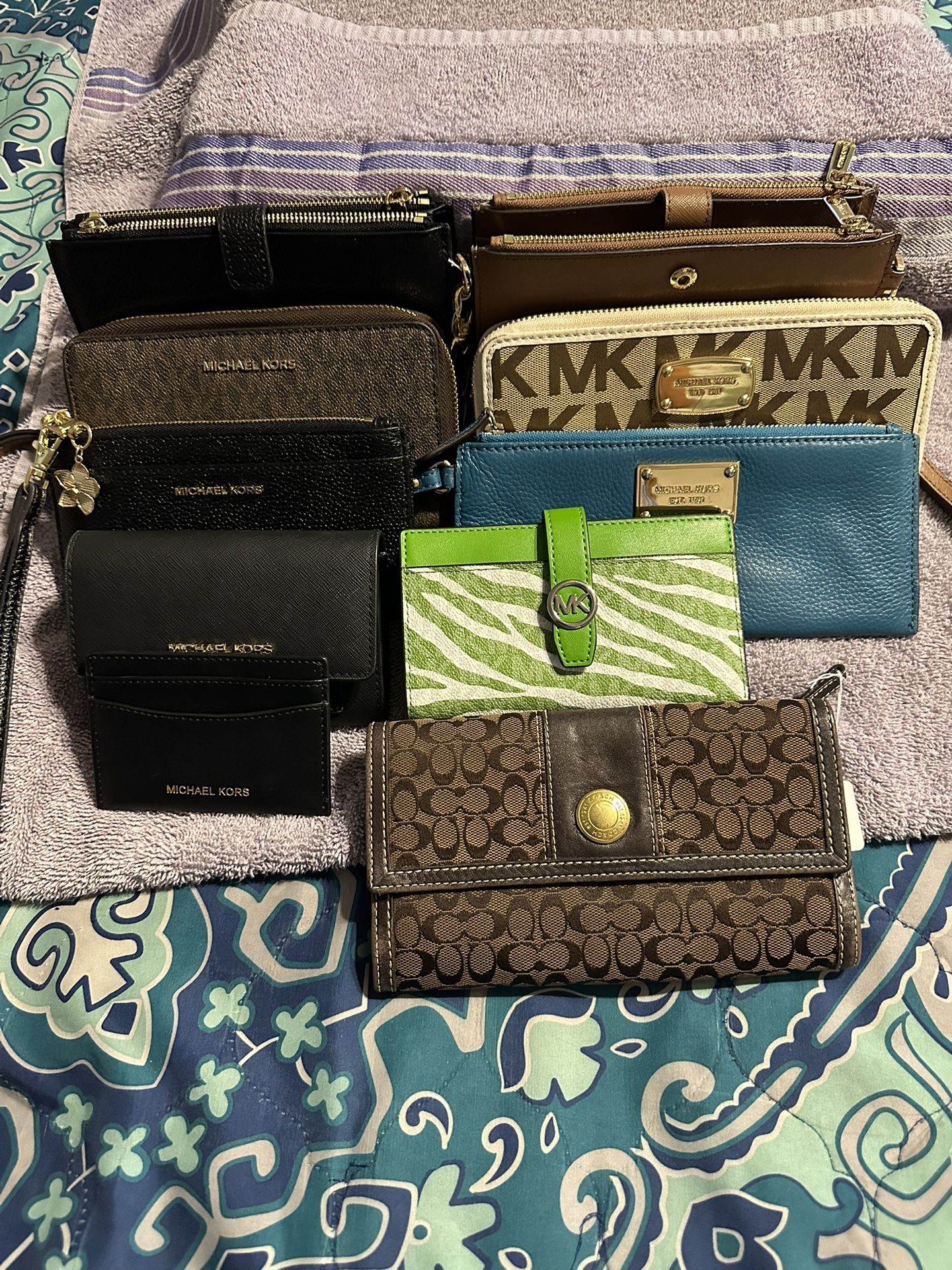 Mk Wallets & Coach Wristlets