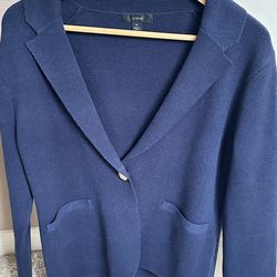 Jcrew sweater blazer