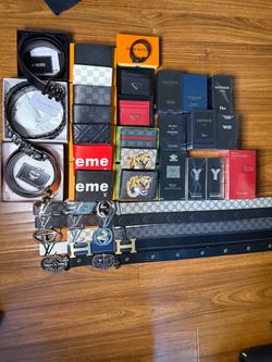 *best offer* belts, wallets, and colognes collection for sale