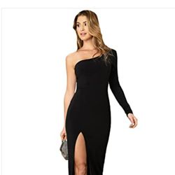 New One sleeve dress