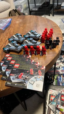 Lego Starwars (x4) Sith Troopers Battle Pack 75266