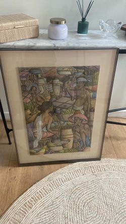 Canvas Painting Bali Marketplace