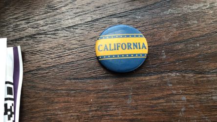 Vintage 1940’s California pin