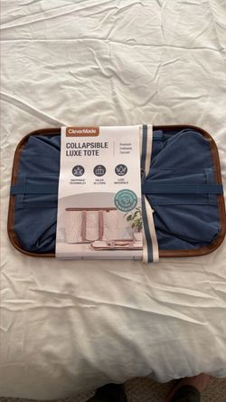 CleverMade Collapsible Luxe Tote Bag