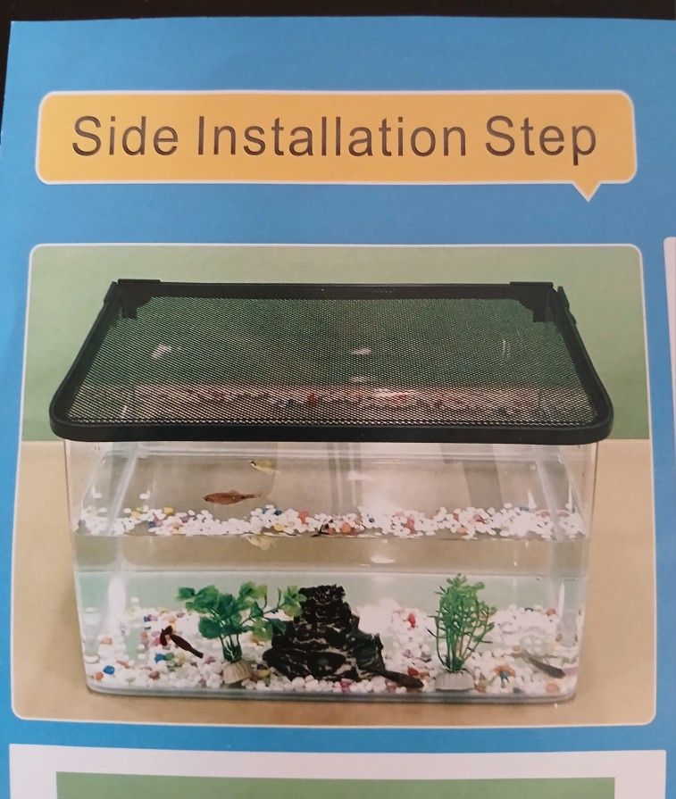 DIY Mesh Tank Lid
