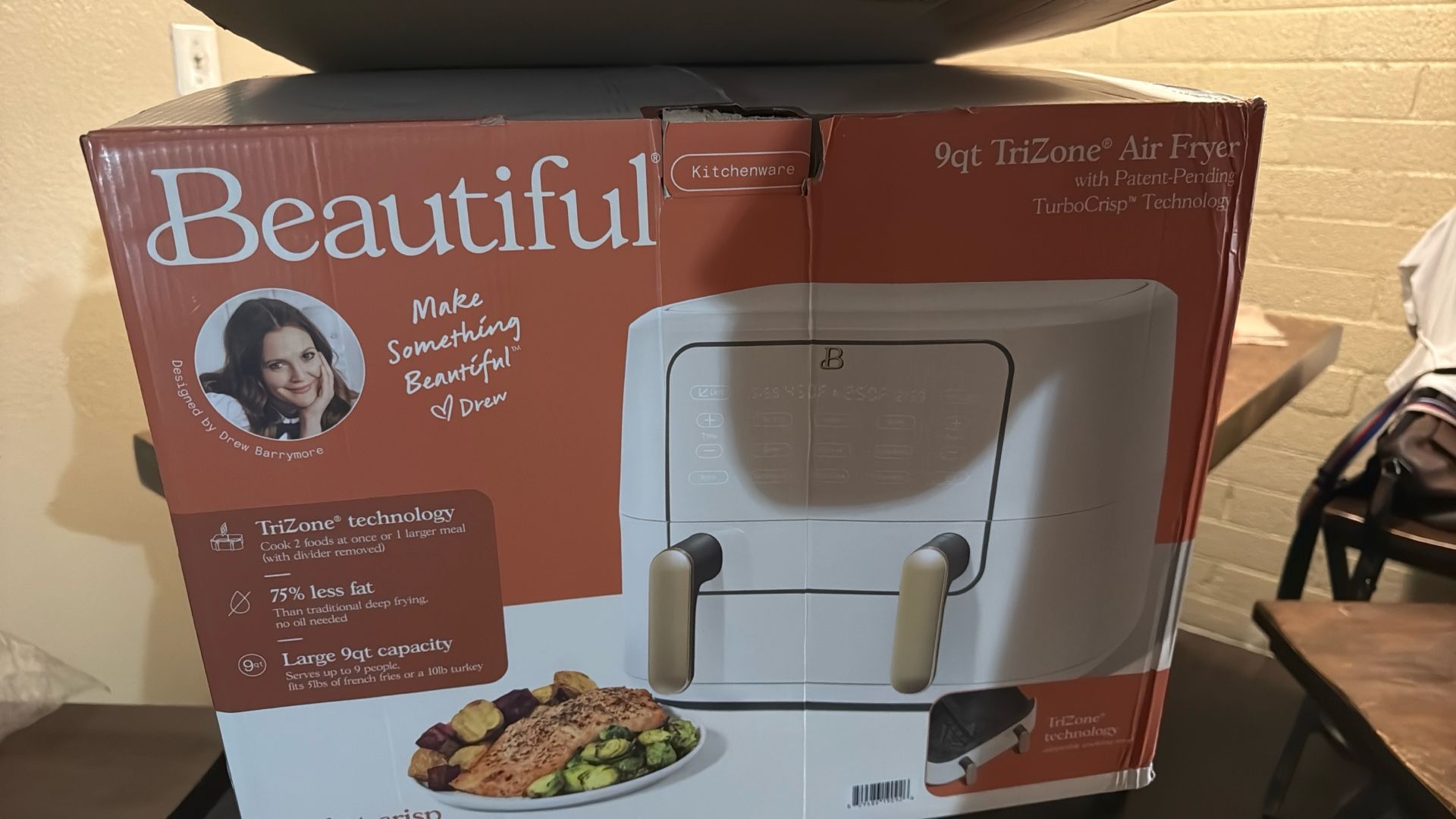 9 qt. Trizone. Air Fryer