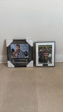 Sugar Ray Leonard Autograph