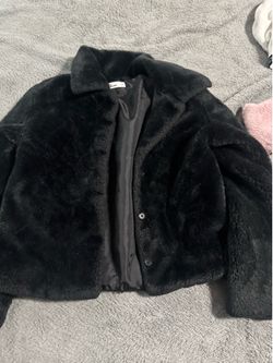 Black coat for girls