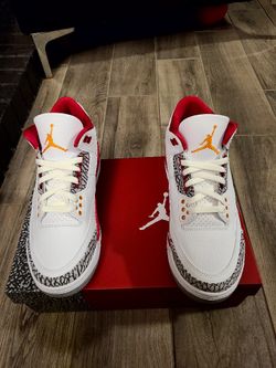 Air Jordan Cardinal 3s Size 8.5