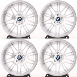 18" Staggered BMW 5-7-Series Wheels Rims Set of 4 18x9 18x10.5 5x120 65M