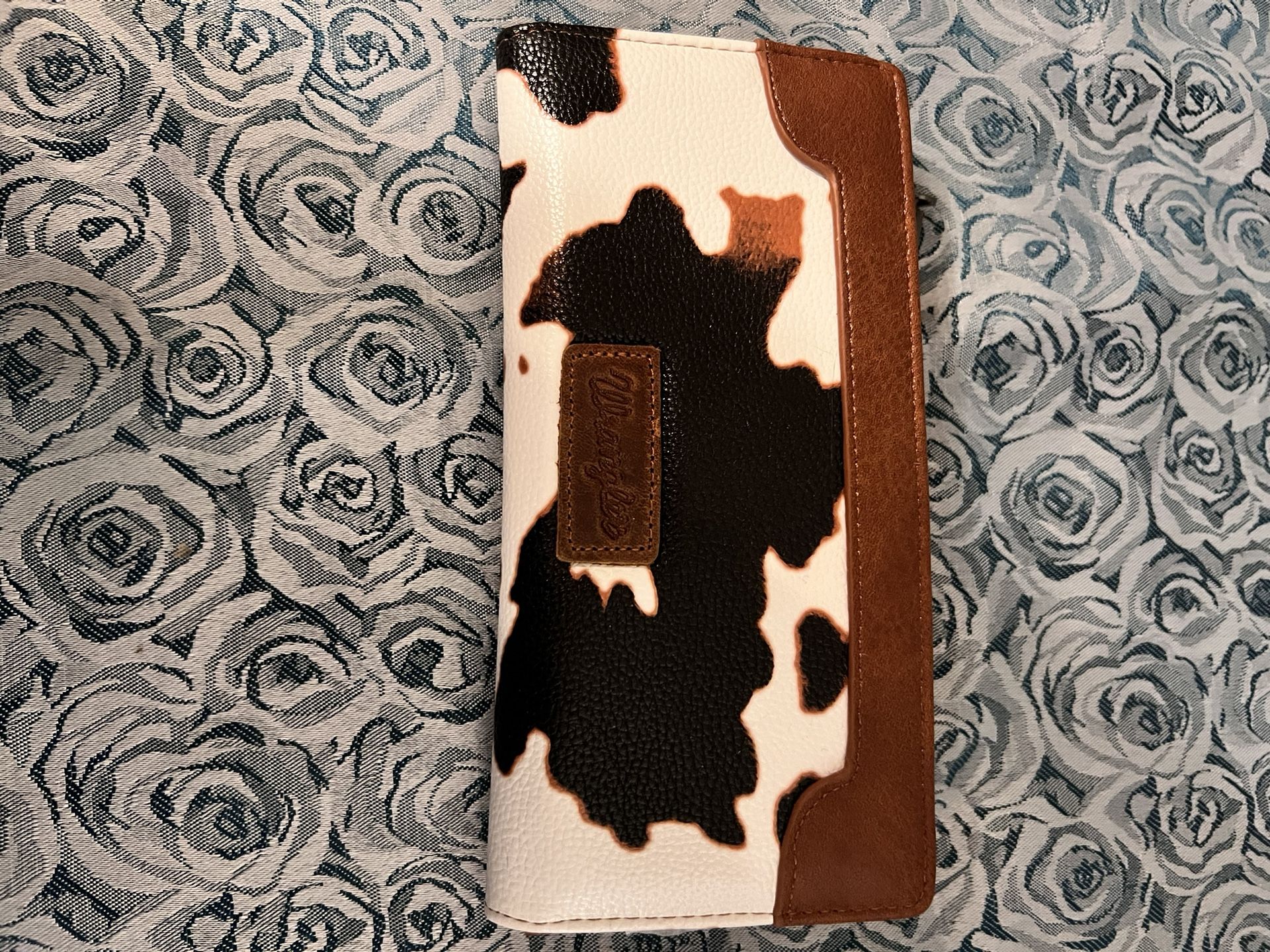 Wrangler Cow Print Wallets Womens Bifold Credit Card Wallet Women's Wallet