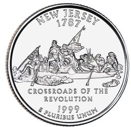 ROLL OF NEW JERSEY STATE QUARTERS